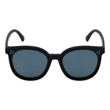 SeeSaw Unisex Blue Lens Black Square Sunglasses with 100% UV Protection - SS 3529 C1 56/14