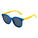 SeeSaw Unisex Blue Lens Blue Square Sunglasses with 100% UV Protection - SS 3529 C2 56/14