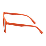 SeeSaw Unisex Blue Lens Pink Square Sunglasses with 100% UV Protection - SS 3529 C4 56/14