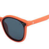 SeeSaw Unisex Blue Lens Pink Square Sunglasses with 100% UV Protection - SS 3529 C4 56/14