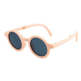 SeeSaw Unisex Blue Lens Peach Round Sunglasses with 100% UV Protection - SS 3530 C1 40/23
