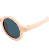 SeeSaw Unisex Blue Lens Peach Round Sunglasses with 100% UV Protection - SS 3530 C1 40/23