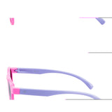 SeeSaw Girls Blue Lens Pink Round Sunglasses with 100% UV Protection - SS 3534 C3 44/20