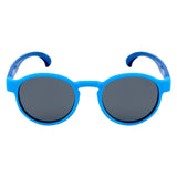 SeeSaw Unisex Blue Lens Blue Round Sunglasses with 100% UV Protection - SS 3534 C4 44/20