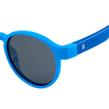 SeeSaw Unisex Blue Lens Blue Round Sunglasses with 100% UV Protection - SS 3534 C4 44/20