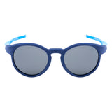SeeSaw Unisex Blue Lens Navy Blue Round Sunglasses with 100% UV Protection - SS 3535 C3 42/20