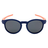 SeeSaw Unisex Blue Lens Navy Blue Round Sunglasses with 100% UV Protection - SS 3535 C4 42/20