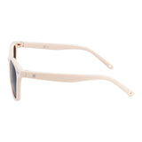 SeeSaw Unisex Blue Lens Peach Square Sunglasses with 100% UV Protection - SS 3536 C2 46/19