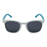 SeeSaw Unisex Blue Lens Grey Square Sunglasses with 100% UV Protection - SS 3536 C3 46/19