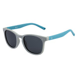 SeeSaw Unisex Blue Lens Grey Square Sunglasses with 100% UV Protection - SS 3536 C3 46/19