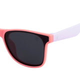 SeeSaw Unisex Blue Lens Pink Rectangle Sunglasses with 100% UV Protection - SS 3540 C1 56/12