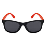 SeeSaw Unisex Blue Lens Black Rectangle Sunglasses with 100% UV Protection - SS 3540 C2 56/12