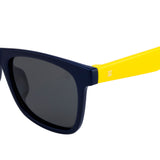 SeeSaw Unisex Blue Lens Navy Blue Rectangle Sunglasses with 100% UV Protection - SS 3541 C3 47/19