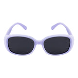 SeeSaw Girls Blue Lens Purple Rectangle Sunglasses with 100% UV Protection - SS 3542 C1 48/16