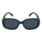 SeeSaw Girls Blue Lens Dark Green Rectangle Sunglasses with 100% UV Protection - SS 3542 C3 48/16