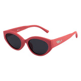 SeeSaw Girls Blue Lens Pink Cateye Sunglasses with 100% UV Protection - SS 3543 C4 49/19