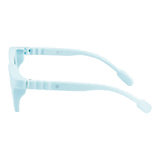 SeeSaw Unisex Blue Lens Light Blue Round Sunglasses with 100% UV Protection - SS 3546 C1 44/20