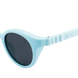 SeeSaw Unisex Blue Lens Light Blue Round Sunglasses with 100% UV Protection - SS 3546 C1 44/20