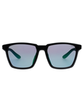 SCOTT Mens Metallic Grey Lens Black Square Sunglasses with 100% UV Protection-Scott 2697 Hudson C1 S
