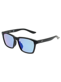 SCOTT Mens Metallic Grey Lens Black Square Sunglasses with 100% UV Protection-Scott 2697 Hudson C1 S