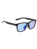 SCOTT Mens Metallic Grey Lens Black Square Sunglasses with 100% UV Protection-Scott 2697 Hudson C1 S