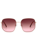SCOTT Womens Smoke Pink Lens Rose Pink Square Sunglasses with 100% UV Protection-Scott 2963 Daniella C3 S