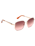 SCOTT Womens Smoke Pink Lens Rose Pink Square Sunglasses with 100% UV Protection-Scott 2963 Daniella C3 S