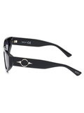 SCOTT Womens Gradient Grey Lens Black Cateye Sunglasses with 100% UV Protection-Scott 2971 Serena C1 S