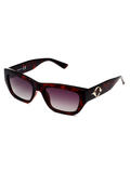 SCOTT Womens Gradient Green Lens Demi Brown Rectangle Sunglasses with 100% UV Protection-Scott 2972 Terina C2 S