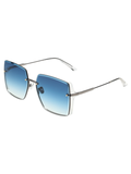 SCOTT Womens Gradient Sea Green Lens Silver Square Sunglasses with 100% UV Protection-Scott 2986 Lilac C4 S