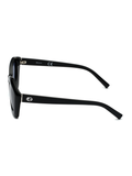 SCOTT Womens Blue Lens Black Cateye Sunglasses with 100% UV Protection-Scott 2989PL Beatrix C1 S