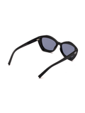 SCOTT Womens Blue Lens Black Cateye Sunglasses with 100% UV Protection-Scott 2989PL Beatrix C1 S