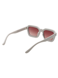 SCOTT Unisex Gradient Pink Lens White Rectangle Sunglasses with 100% UV Protection-Scott 2991 Marion C2 S