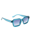 SCOTT Unisex Gradient Blue Lens Crystal Blue Rectangle Sunglasses with 100% UV Protection-Scott 2991 Marion C6 S