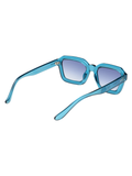 SCOTT Unisex Gradient Blue Lens Crystal Blue Rectangle Sunglasses with 100% UV Protection-Scott 2991 Marion C6 S