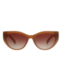SCOTT Womens Gradient Brown Lens Brown Cateye Sunglasses with 100% UV Protection-Scott 2992 Dorothy C2 S