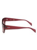 SCOTT Womens Gradient Pink Lens Crystal Wine Cateye Sunglasses with 100% UV Protection-Scott 2992 Dorothy C3 S