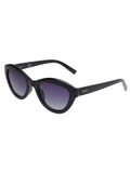 SCOTT Womens Gradient Grey Lens Black Cateye Sunglasses with 100% UV Protection-Scott 2993 Iris C1 S