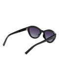 SCOTT Womens Gradient Grey Lens Black Cateye Sunglasses with 100% UV Protection-Scott 2993 Iris C1 S