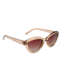 SCOTT Womens Gradient Brown Lens Crystal Brown Cateye Sunglasses with 100% UV Protection-Scott 2993 Iris C2 S