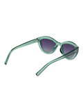 SCOTT Womens Smoke Grey Lens Crystal Green Cateye Sunglasses with 100% UV Protection-Scott 2993 Iris C5 S