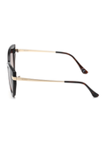 SCOTT Womens Gradient Brown Lens Demi Brown Cateye Sunglasses with 100% UV Protection-Scott 2994 Astrid C4 S