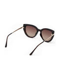 SCOTT Womens Gradient Brown Lens Demi Brown Cateye Sunglasses with 100% UV Protection-Scott 2994 Astrid C4 S