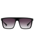 SCOTT Mens Gradient Grey Lens Black Square Sunglasses with 100% UV Protection-Scott 2999 Mercer C1 S