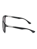 SCOTT Mens Gradient Grey Lens Black Square Sunglasses with 100% UV Protection-Scott 2999 Mercer C1 S