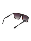 SCOTT Mens Gradient Brown Lens Demi Brown Square Sunglasses with 100% UV Protection-Scott 2999 Mercer C2 S