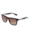 SCOTT Mens Gradient Brown Lens Demi Brown Square Sunglasses with 100% UV Protection-Scott 3000 Koda C2 S
