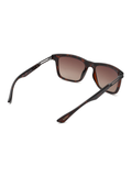 SCOTT Mens Gradient Brown Lens Demi Brown Square Sunglasses with 100% UV Protection-Scott 3000 Koda C2 S