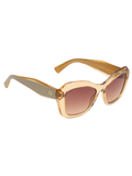 SCOTT Womens Light Brown Lens Crystal Brown Square Sunglasses with 100% UV Protection-Scott 3004 Darla C2 S