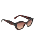 SCOTT Womens Gradient Brown Lens Demi Brown Cateye Sunglasses with 100% UV Protection-Scott 3005 Eliza C2 S